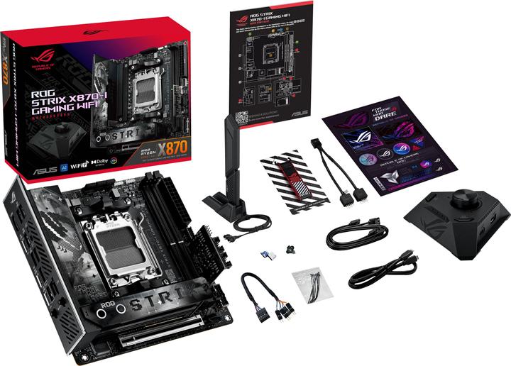 Actual product image ASUS ROG STRIX X870-I GAMING WIFI (AM5, AMD X870, Mini-ITX)
