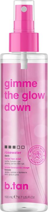 B.Tan - Gimme The Glow Down Facial Tan Mist 190ml (Selbstbräunungsspray, 190 ml)