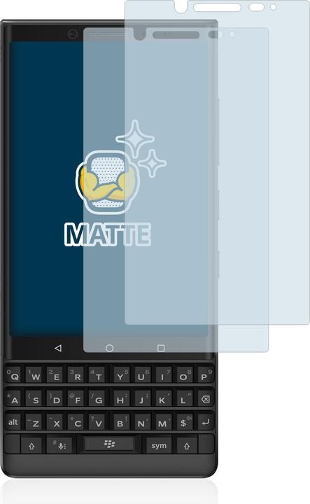 Produktbild BROTECT Entspiegelungs-Schutzfolie Displayschutz Matt (2 Stück, Blackberry KEY2)