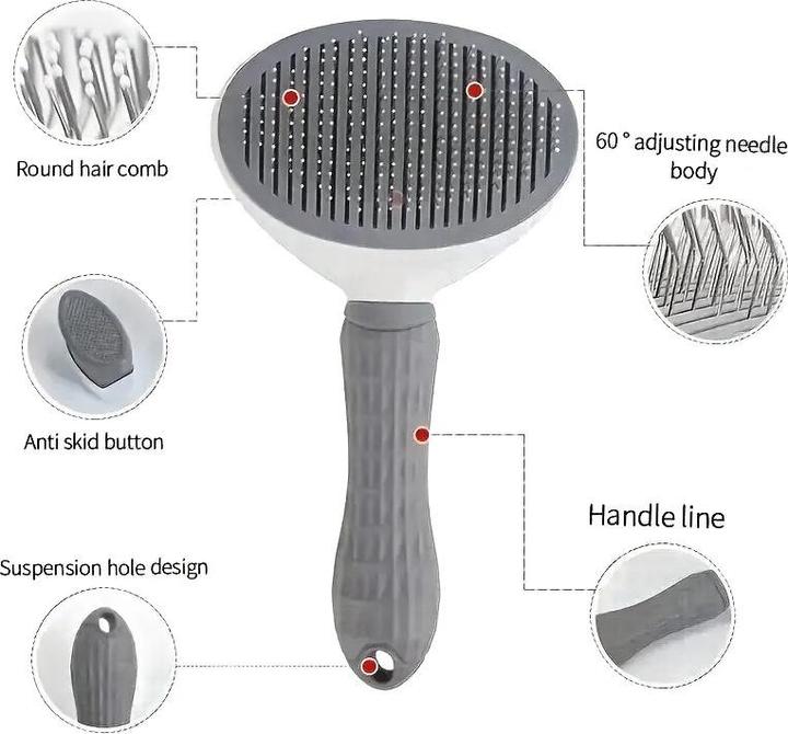 Image du produit Out of the blue Brosse pour chat et brosse pour chien pour le soin des animaux domestiques (Chat, Chien)