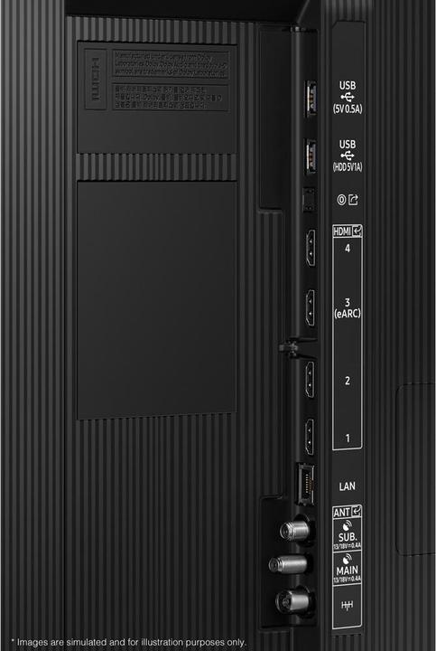Actual product image Samsung QE50Q80C (50", Q80C, QLED, 4K, 2023)