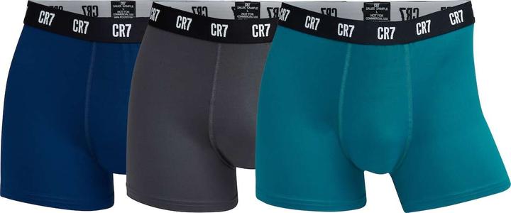CR7 Mens Trunk Microfibre 3-Pack (S, 3er Pack)