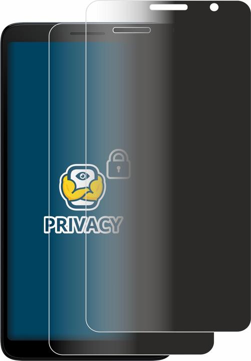 Produktbild BROTECT Sichtschutzfolie Anti-Spy Privacy Folie Blaulicht-Schutz (2 Stück, HTC Desire 501)