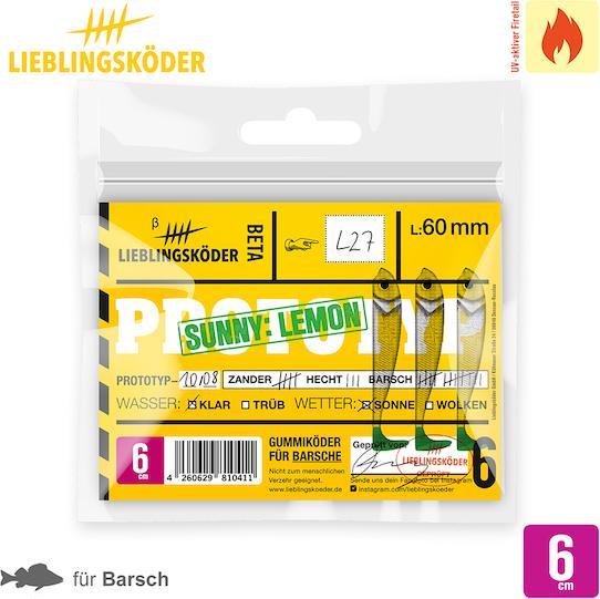 Produktbild Lieblingsköder Sunny Lemon (15 cm)