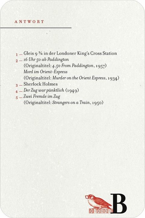 Actual product image MOS55034 - The large literature quizz from A to Z, for 2 or more players, from 12 years (DE edition) (German)