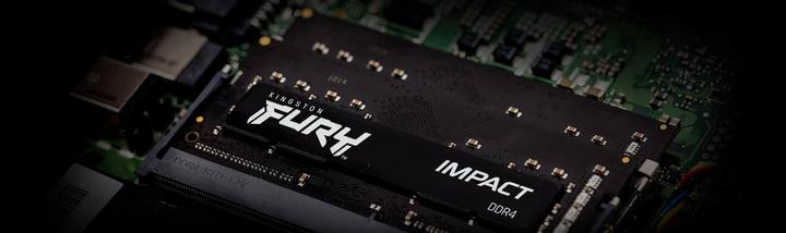 Actual product image Kingston FURY Impact (2 x 8GB, 2666 MHz, DDR4-RAM, SO-DIMM)