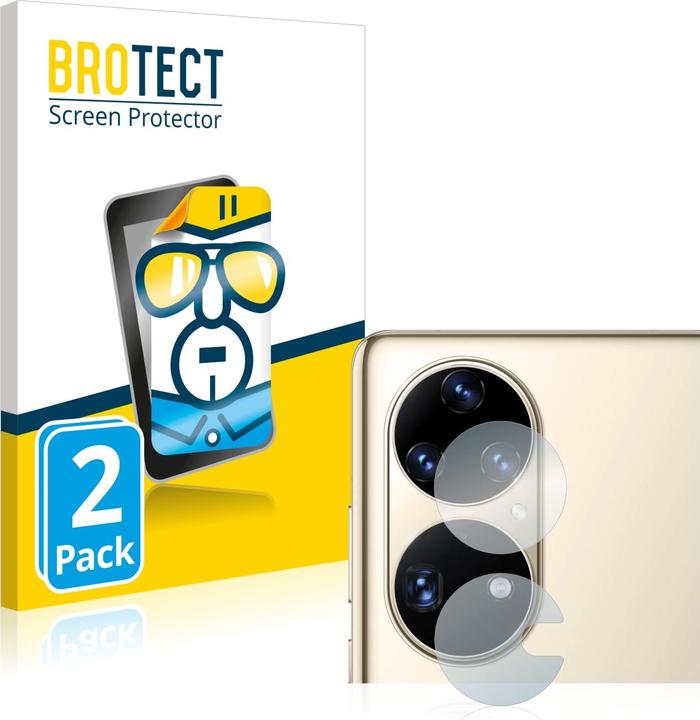 Produktbild BROTECT Schutzfolie Displayschutz Klar (2 Stück, Huawei P50 Pro)