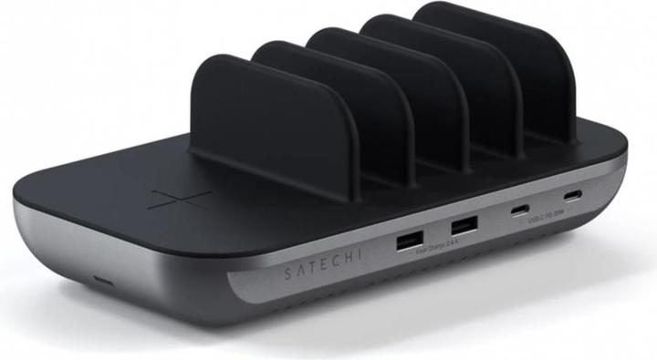 Immagine prodotto Satechi Stazione di ricarica multidispositivo a 5 porte (20 W)