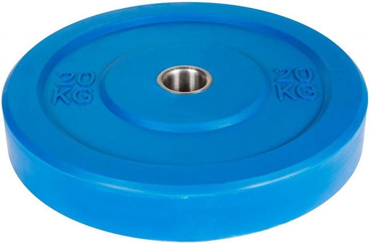 Actual product image Fitcom Colour Bumper Plate (1 x 20 kg)