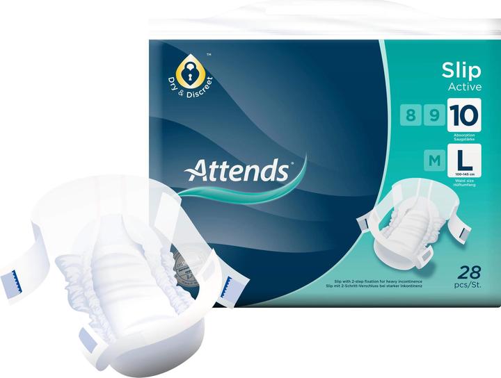 Actual product image Attends Briefs 10 Active medium (28 x, M)