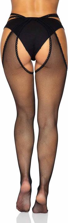 Actual product image Leg Avenue Stockings with suspender belt (One size)