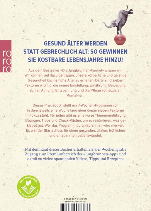Actual product image Die Jungbrunnen-Formel - Das Praxisbuch (German, Sven Voelpel, 2021)