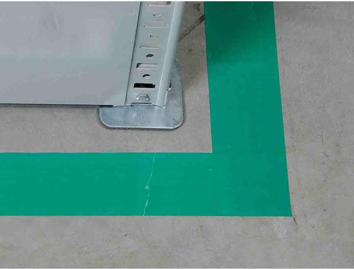 Productafbeelding Brady B-514, ToughStripe, vloermarkeringstape, polyester, groen, 76,2 mm x 30 m (76.20 mm)