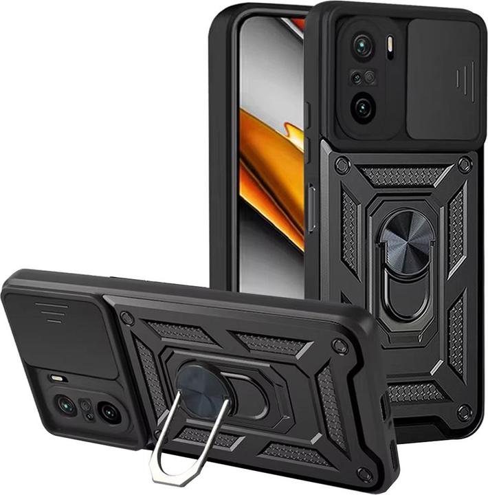 Immagine prodotto Techsuit - CamShield Series - Xiaomi Mi 11i / Poco F3 - Black (Xiaomi Mi 11i, Xiaomi Poco F3)