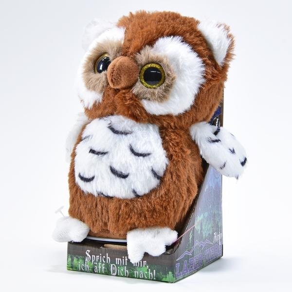 Actual product image Kögler Babbling owl "Hedwig", incl. batteries, 18x14x15 cm (15 cm)