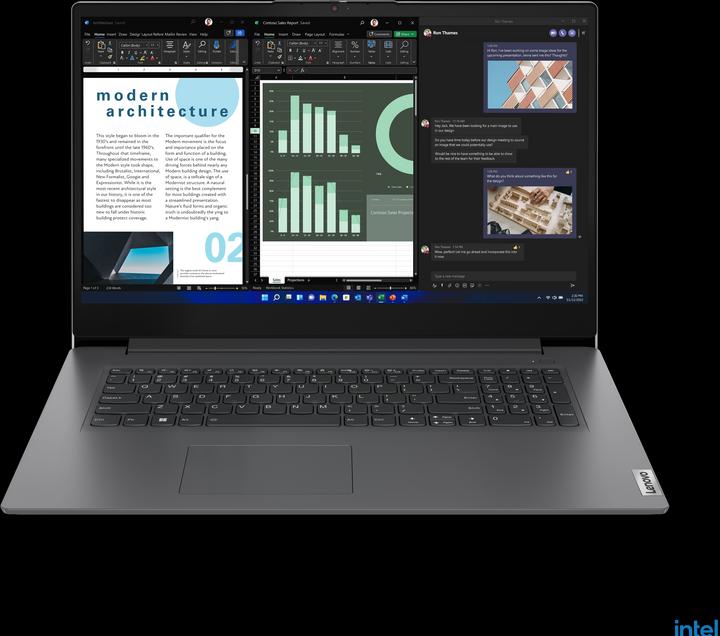 Produktbild Lenovo V17-IRU (17,3") i3-1215U/8GB/512GBSSD/FHD IPS W11H (17.30", Intel Core i3-1315U, 8 GB, 512 GB, DE)