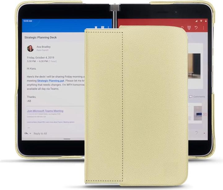 Productafbeelding Noreve Lederen omslag (Microsoft Surface Duo)