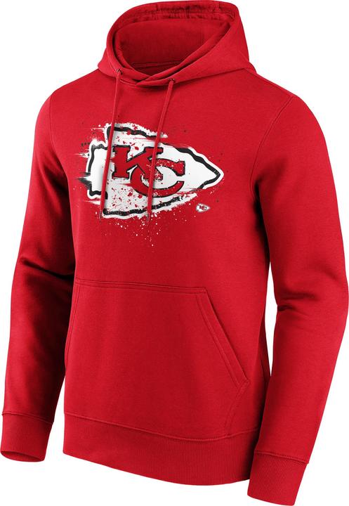 Fanatics Kansas City Chiefs Splatter Crest Graphic Hoodie M (M)