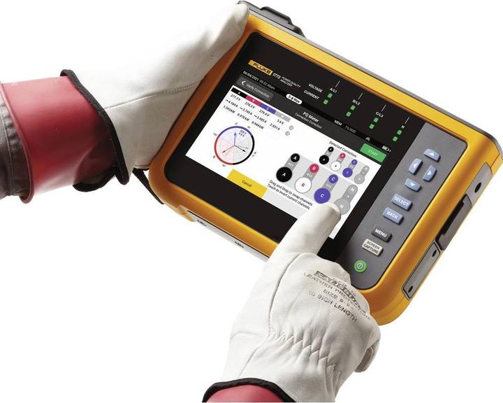 Immagine prodotto Fluke 1777, Analizzatore di qualità dell'alimentazione Analizzatore di rete con funzione di logger, (CAT III 1000V, CAT IV 600V)