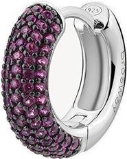 Brosway - Silver single earrings with pink zircons Passion Ruby Fancy FPR124
