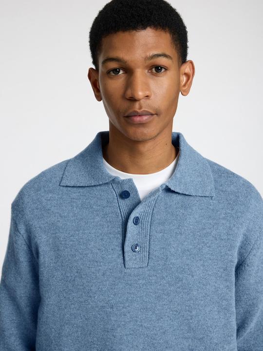 Immagine prodotto Selected Homme 100% Woll Polohemd aus Strick (XXL)