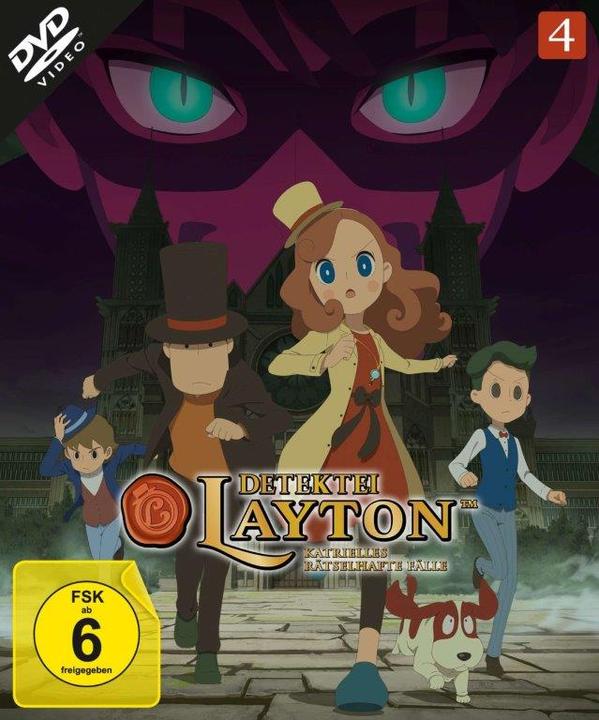 Detektei Layton - Katrielles rätselhafte Fälle: Volume 4 (2 DVDs) (DVD, Deutsch, Japanisch)