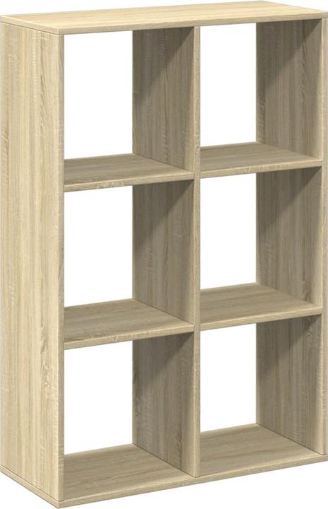 Actual product image VidaXL Room divider Bookcase Standing shelf Office shelf Cube shelf Sonoma oak (69.5 x 29 x 103.5 cm)