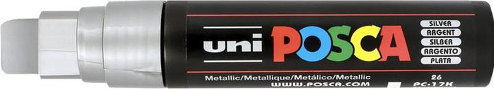 Immagine prodotto Posca Marchio PC-17K a punta rettangolare (Argento, 15 mm, 1 x)