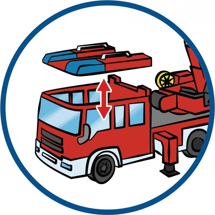 Produktbild Playmobil Feuerwehr-Leiterfahrzeug (9463, Playmobil City Action)