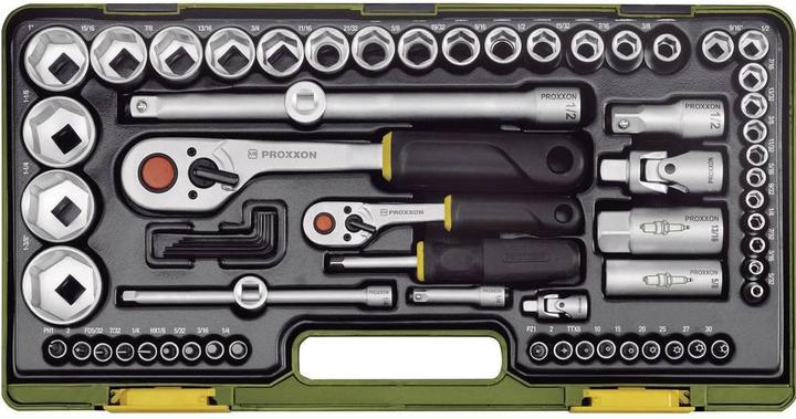 Actual product image Proxxon Socket wrench set (6.3 mm, 12.5 mm)