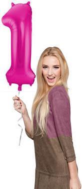 Image du produit Folat Magenta Figure Balloon Figure 1-86 cm