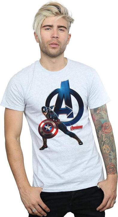 Produktbild Captain America Pose TShirt (XL)