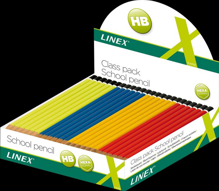 Actual product image Linex School Pencil HB (HB, 144 x)