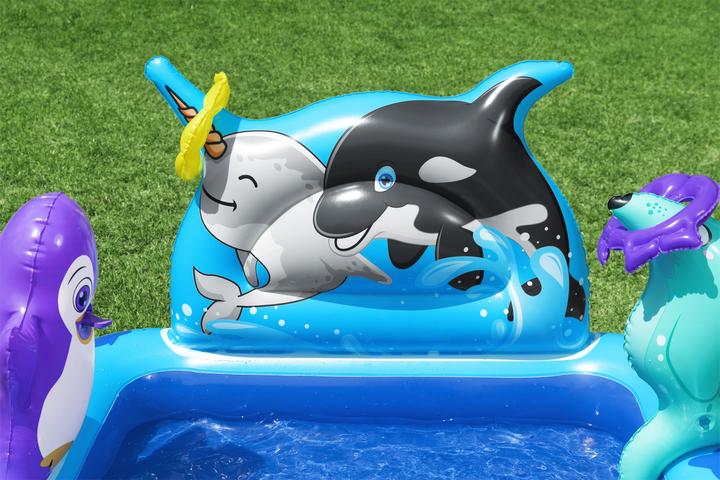 Actual product image Bestway Polar Pals™ Kids Inflatable Water Play Center and Pool 1.34 m x 1.31 m x 73 cm