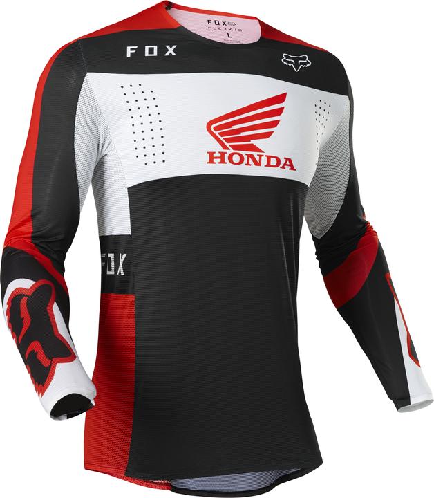 Actual product image Fox Jersey 22 Flexair Honda Flo Red S (S)
