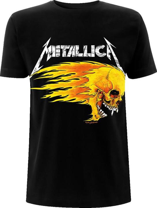 Metallica TShirt Erwachsene Flaming Skull Tour '94 (XL)