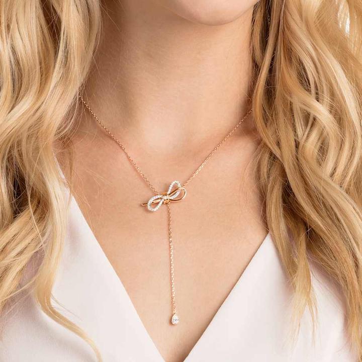 Produktbild Swarovski Lifelong Bow Halskette (Edelstahl)