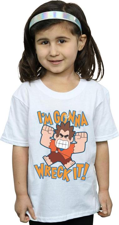 Image du produit Disney - T-shirt WRECK IT RALPH I'M GONNA WRECK IT - Fille (140, 146)