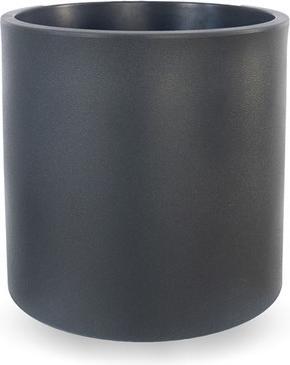 Actual product image Newgarden HORTENSIA 30 planter, tub round ø30x30cm anthracite 18L with water reservoir outdoor