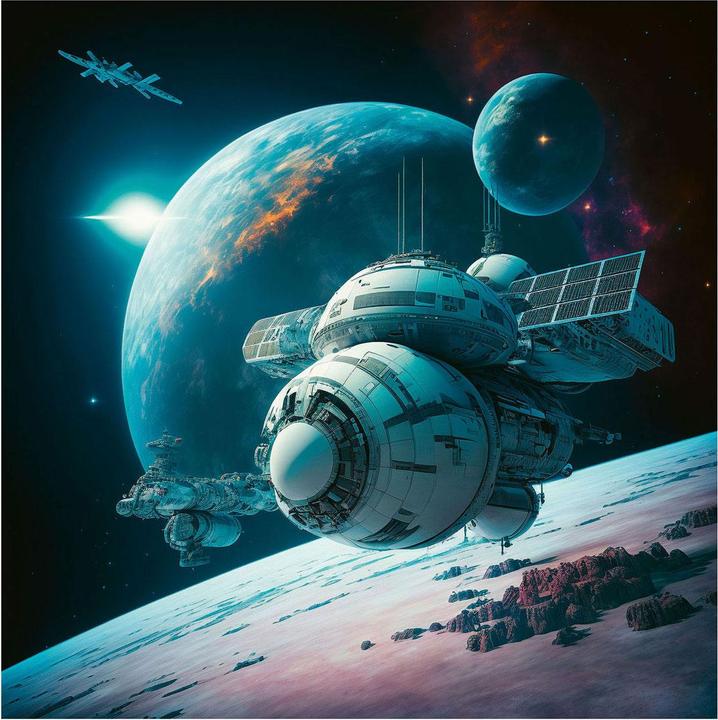Produktbild Ravensburger Puzzle Space Adventure 3x49p (49 Teile)