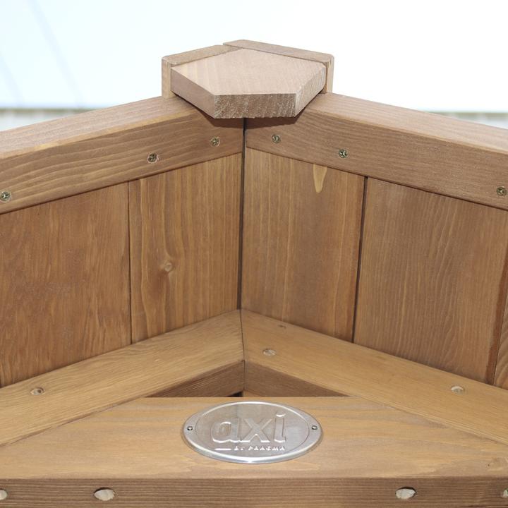 Immagine prodotto Axi Torre da gioco Beach Tower con doppia altalena marrone - scivolo bianco