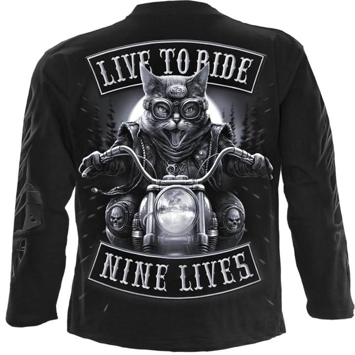 Produktbild Spiral Nine Lives TShirt Langärmlig (M)