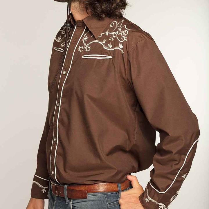 Immagine prodotto Boland Camicia western marrone taglia L (L)