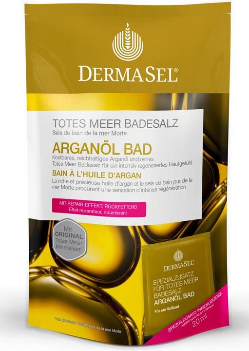 Produktbild DermaSel Arganöl (Badeperlen)