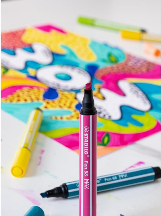 Immagine prodotto STABILO Pen 68 MAX (Cremisi, 5 x)