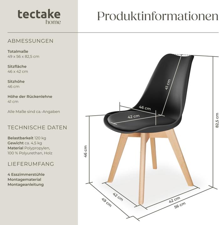 Actual product image tectake 4 Friederike