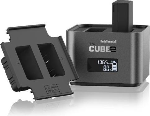 Immagine prodotto Hähnel Piastra ProCUBE 2 per caricabatterie per fotocamere Nikon EN-EL25