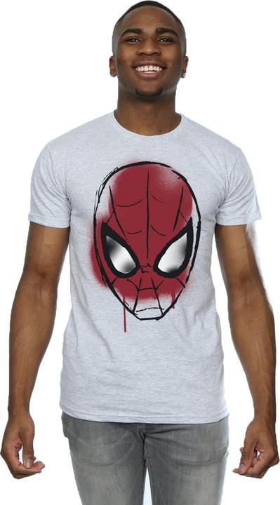 Produktbild SpiderMan Face Sketch TShirt (S)