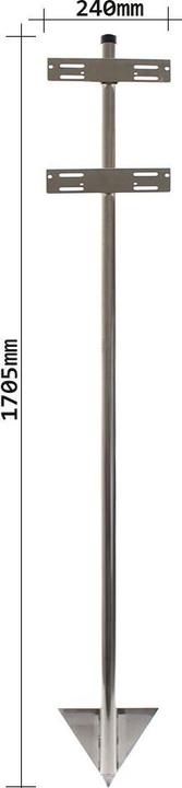 Immagine prodotto Rottner Edelstahl Briefkastenständer Inox