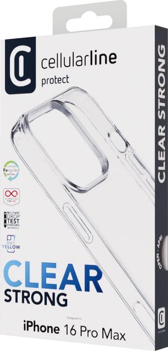 Immagine prodotto Cellularline Un caso chiaro e forte (Apple iPhone 16 Pro Max)